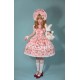 Antique Doll Strawberry Cake Bouquet Blouse JSK and OP(Reservation/3 Colours/Full Payment Without Shipping)